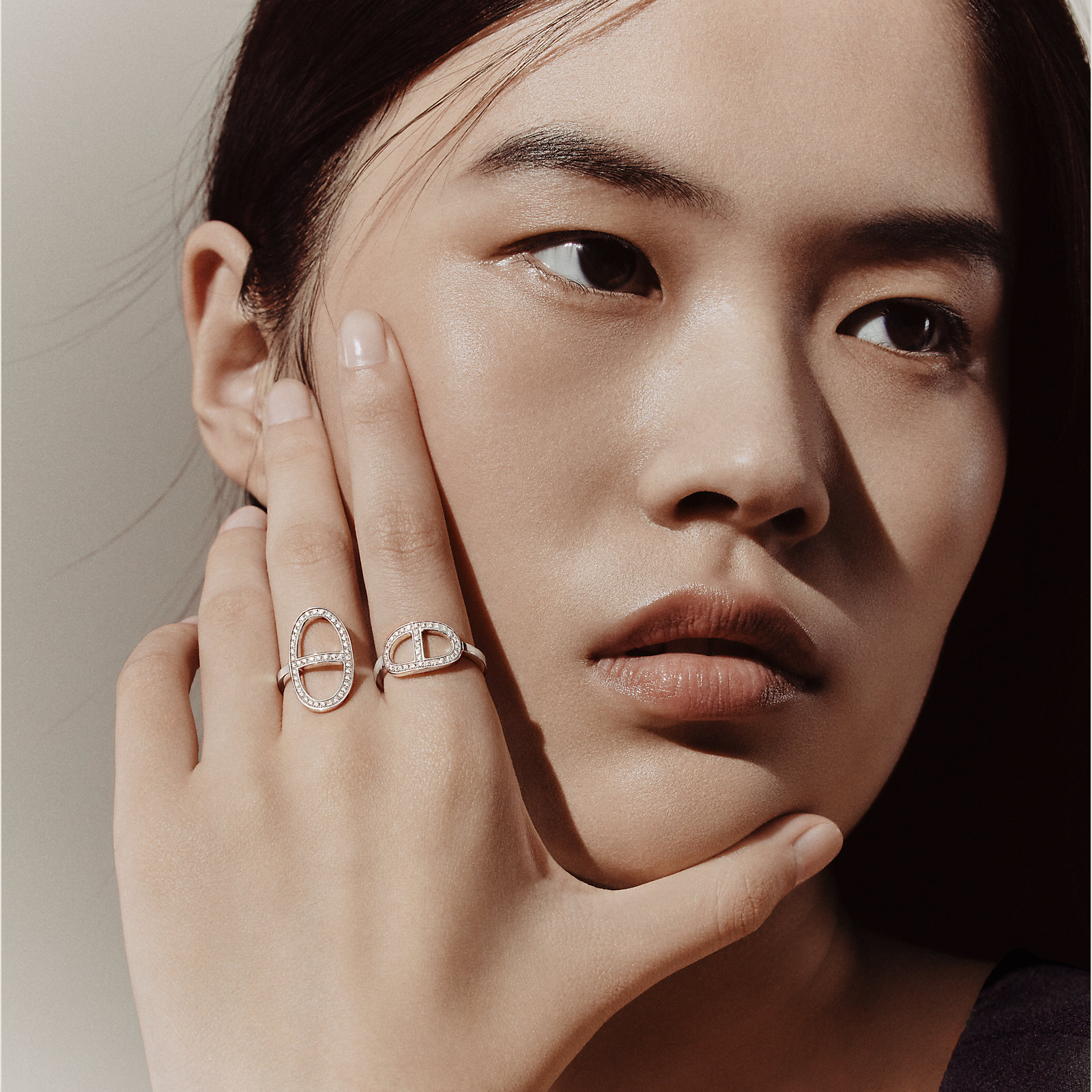 Chaine d'ancre Contour double ring