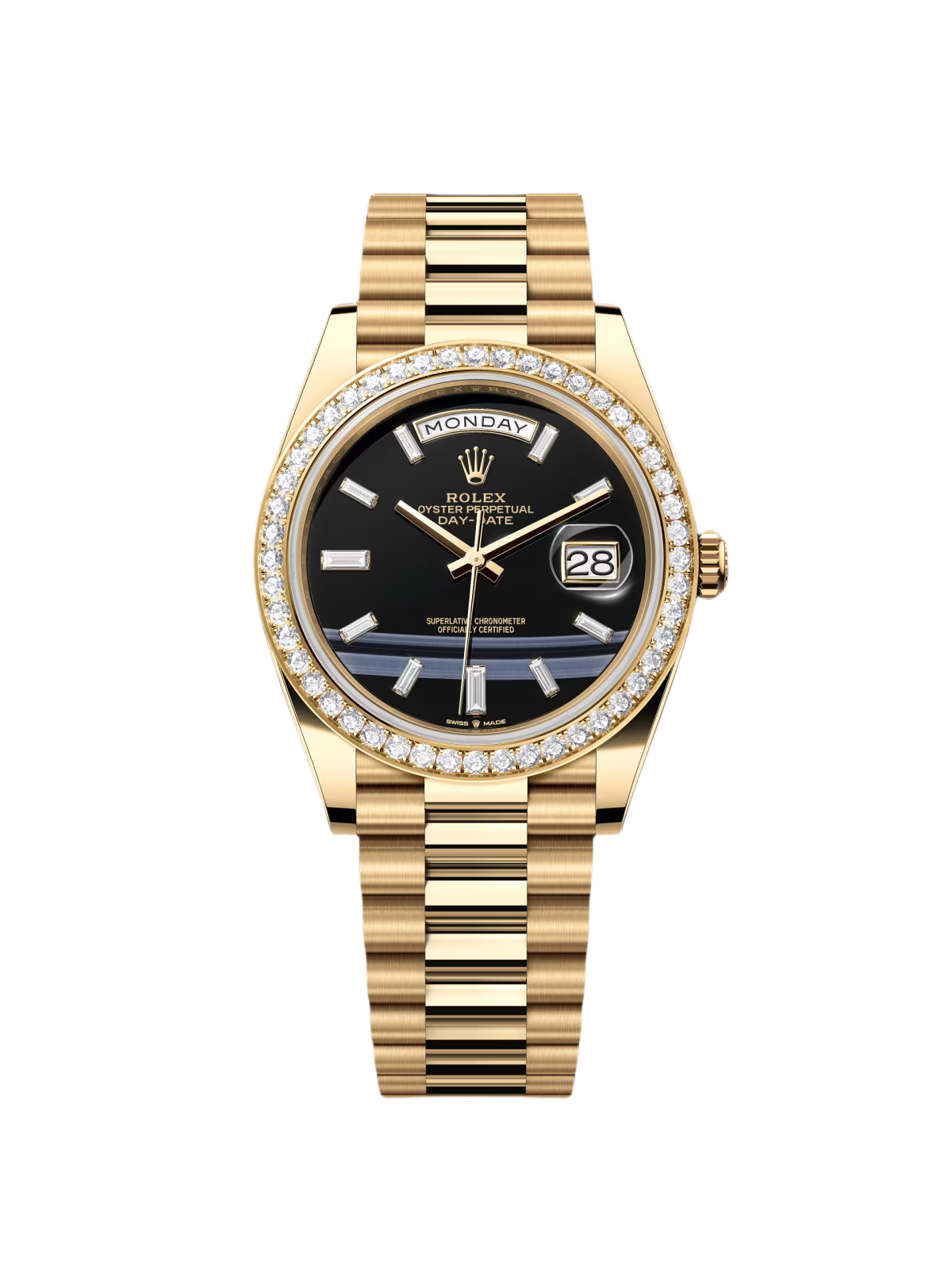 RLX Day-Date 40mm Black Onyx Dial 228348RBR-0039