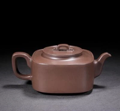 Gu Jingzhou Signed Old Chinese Handmade Yixing Zisha Teapot N2118