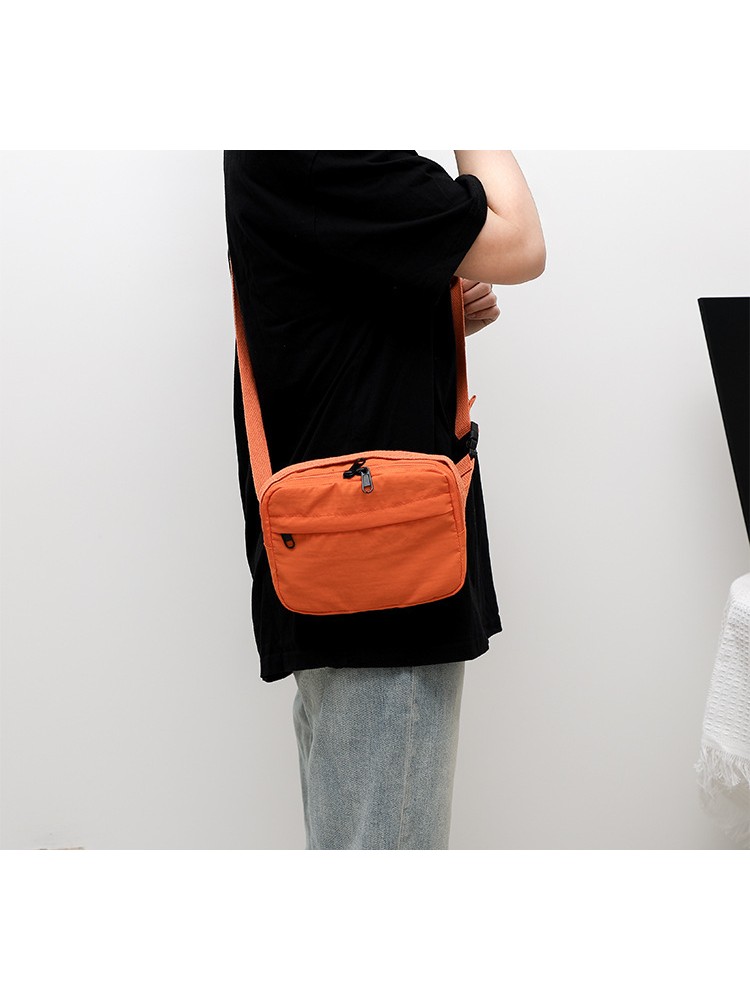 Geometric Canvas Multi Pocket Shoulder Bags