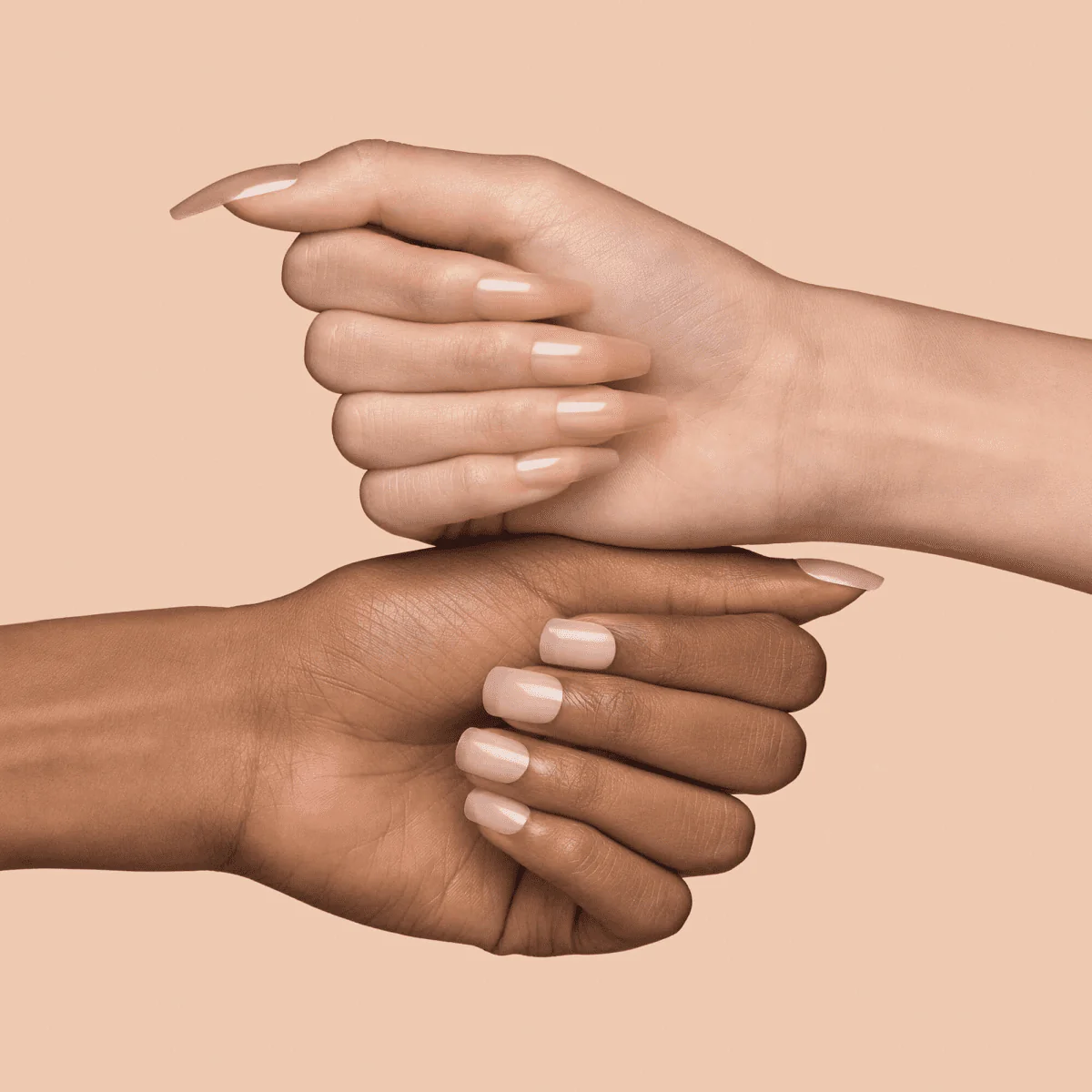 KISS Bare but Better Press On Glue Nails - Nudies