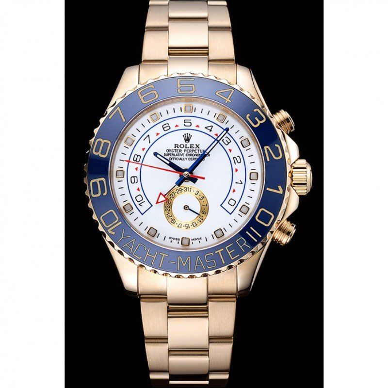 Replica Rolex Yacht-Master 44mm White Dial 622271