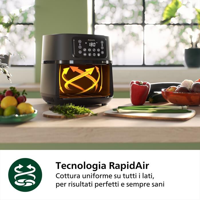 PHILIPS - FRIGGITRICE AIRFRYER SERIE 5000 DA 7.2L HD9285/93