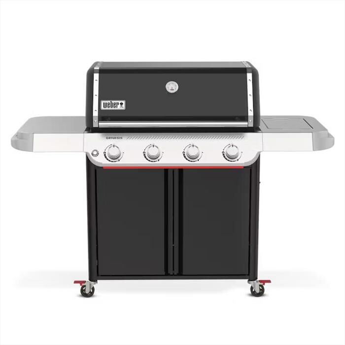 WEBER - Barbecue a 4 bruciatori GENESIS E-415-Nero / Alluminio