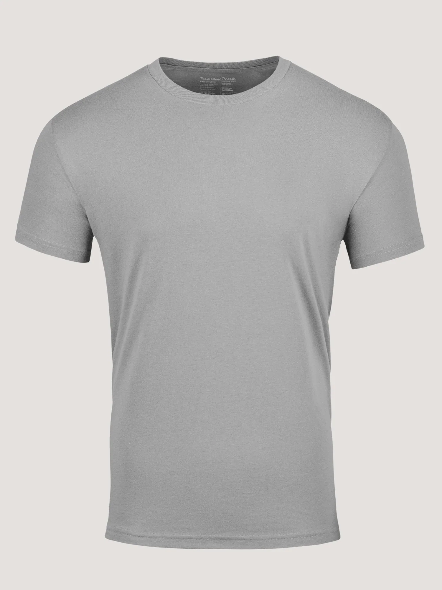 Pebble Grey Crew Neck