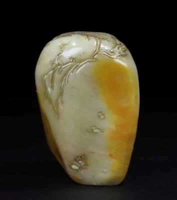 Old Chinese Shoushan Stone Seal Stamp Statue w/figure N183