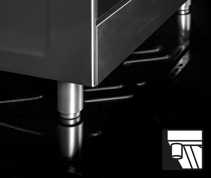 GLEM GAS - Cucina SA965MI6 Classe A-Inox