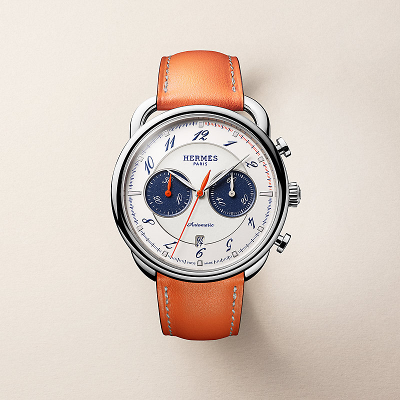 Arceau Chronographe watch, 42 mm