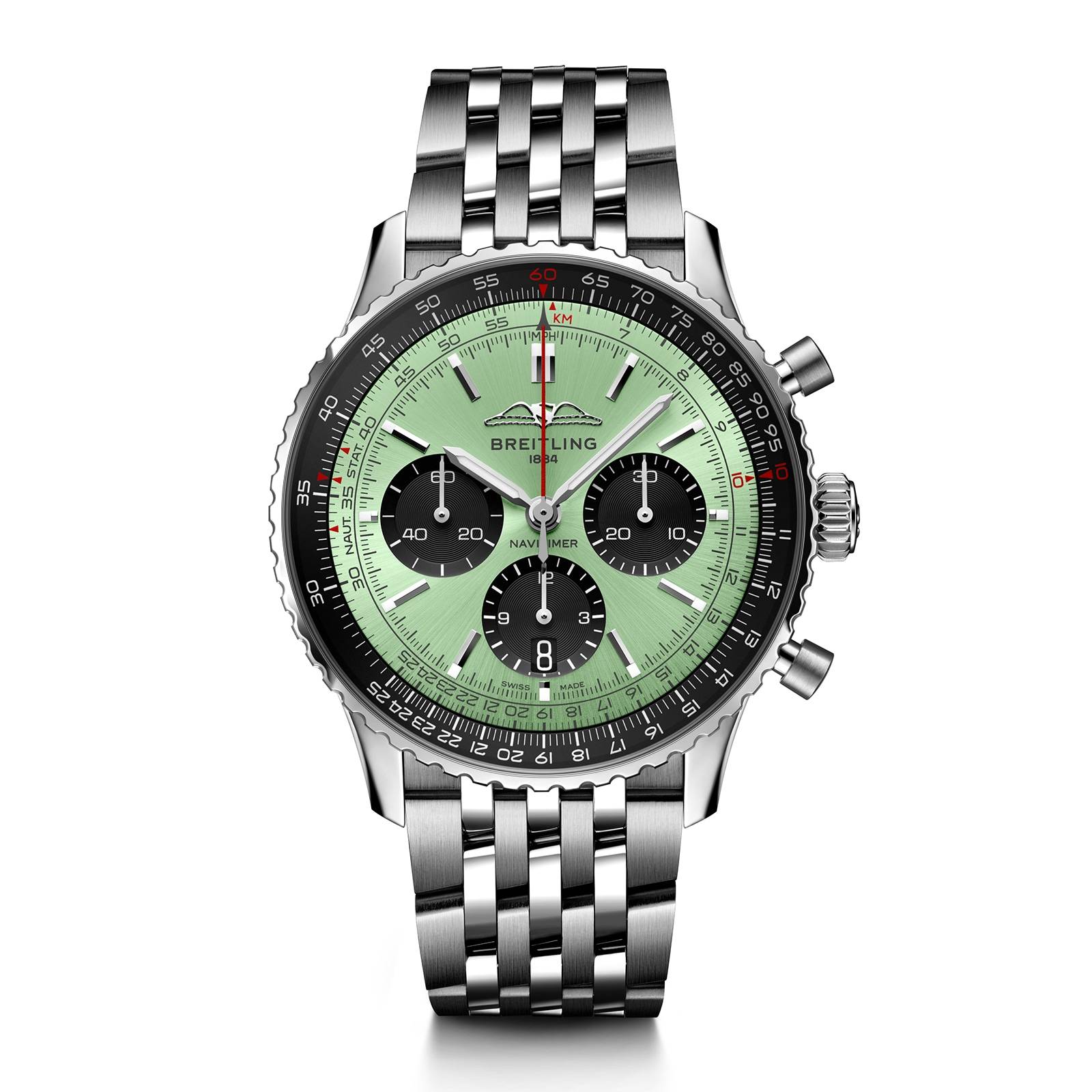 Breitling Navitimer B01 Chronograph 43mm Mens Watch Mint-P17532053