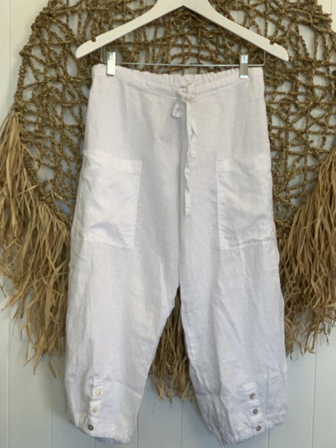 Women's Solid Color Casual Wide Leg Pants