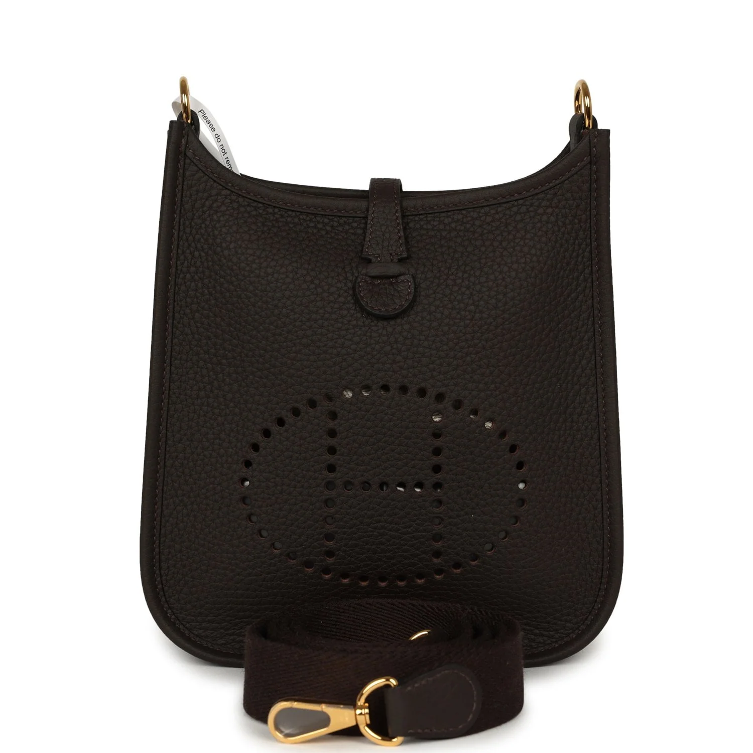 HERMÈS Evelyne TPM Ebene Clemence Gold Hardware