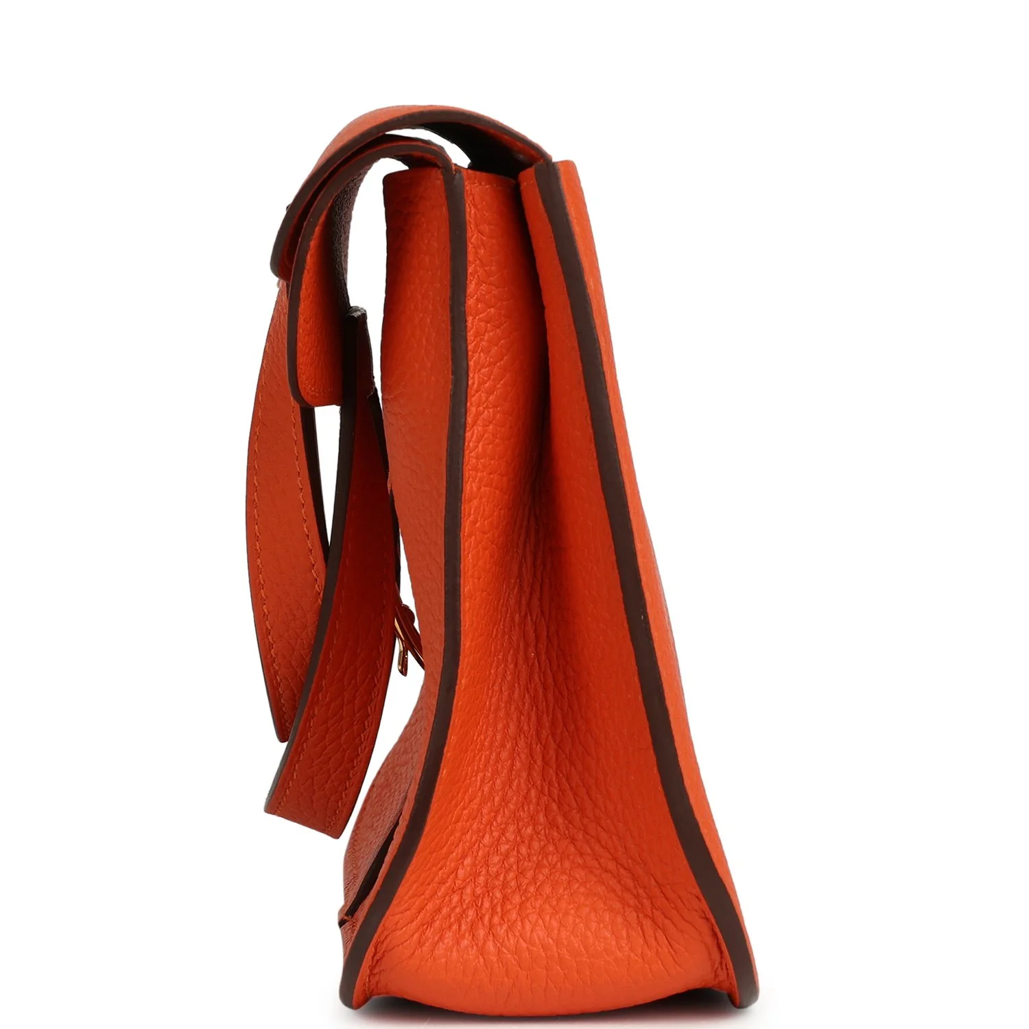 Hermes Halzan 25 Feu Clemence Gold Hardware
