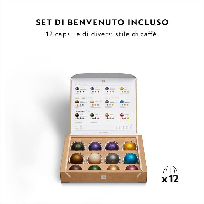 DE LONGHI - Macchina da caffè VERTUO POP ENV90.Y Nespresso-Giallo