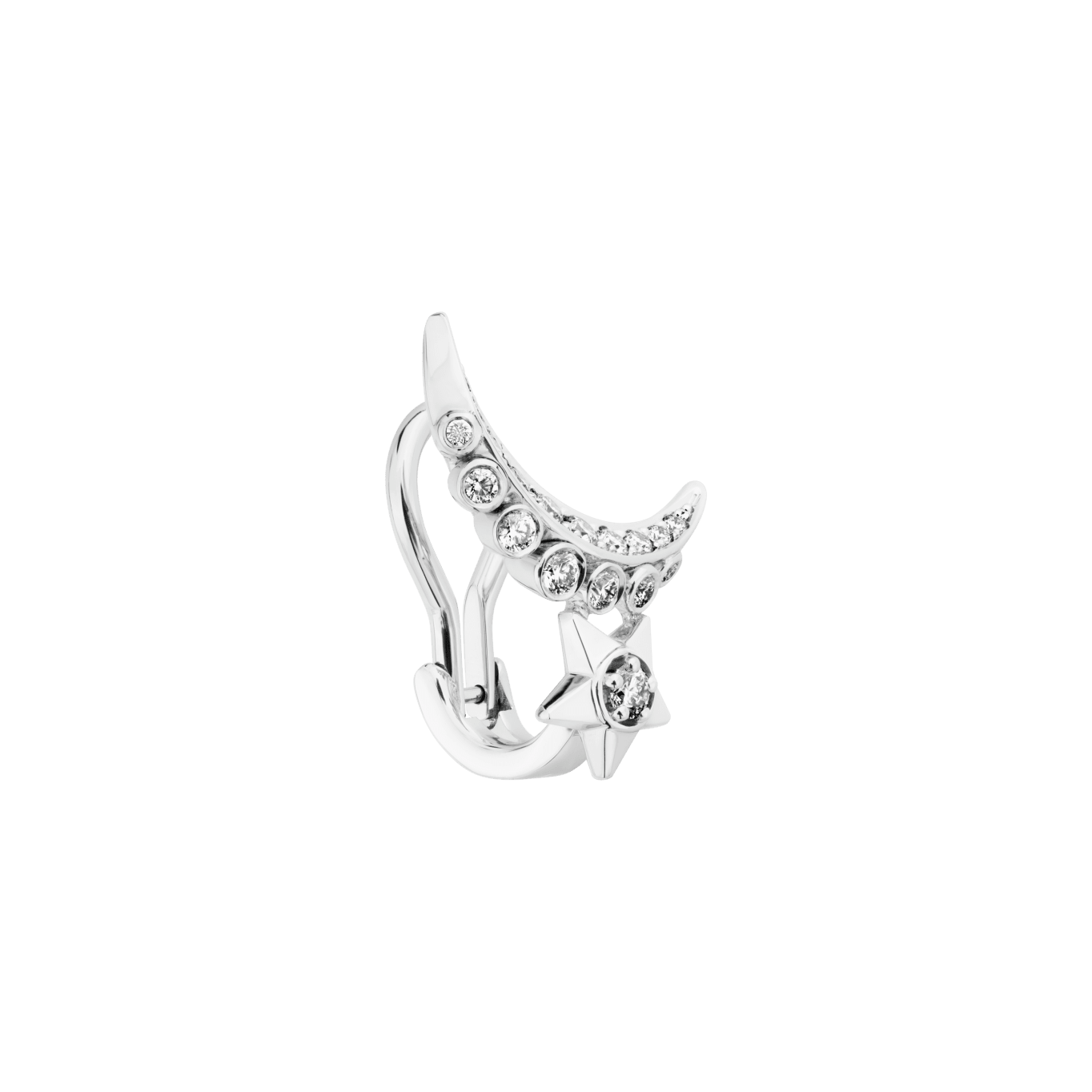 Lune de Chanel single earring clip