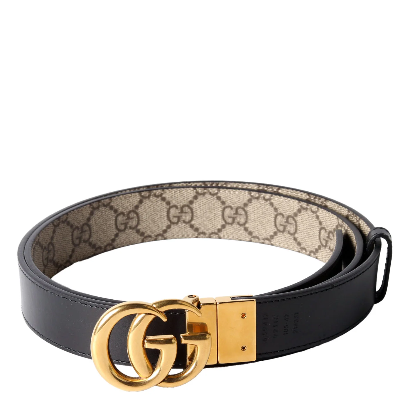 GUCCI 659417 GG Marmont Reverse Leather Size 105/42