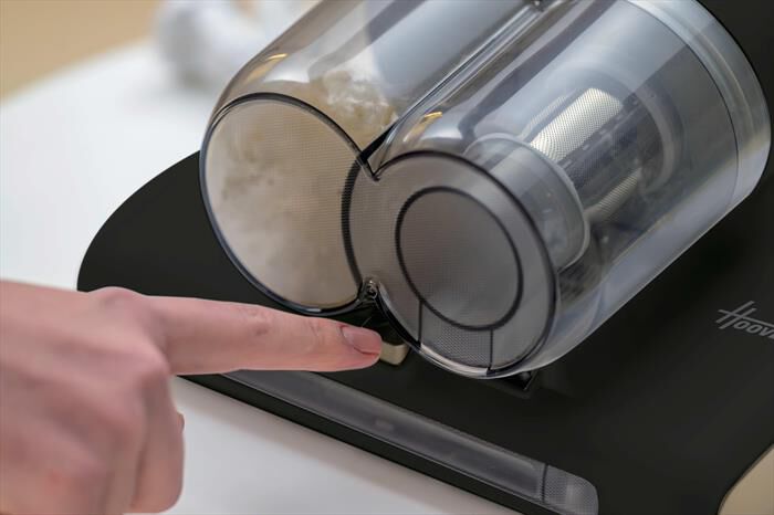 HOOVER - Aspirapolvere senza filo HMC520UV 011-Nero, Metallico