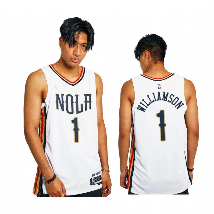 Zion Williamson New Orleans Pelicans 2021-22 City Edition Jersey