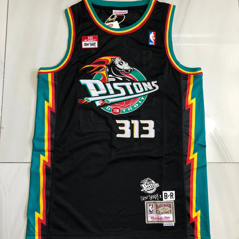 Detroit Pistons Shady Black 313 MN