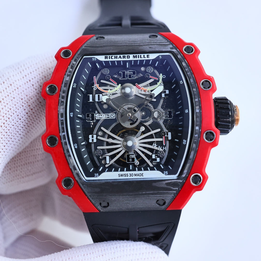【7A Quality】Best Richard Mille RM 21-02 Replica – Swiss Movement, Sapphire Glass, Sport Style