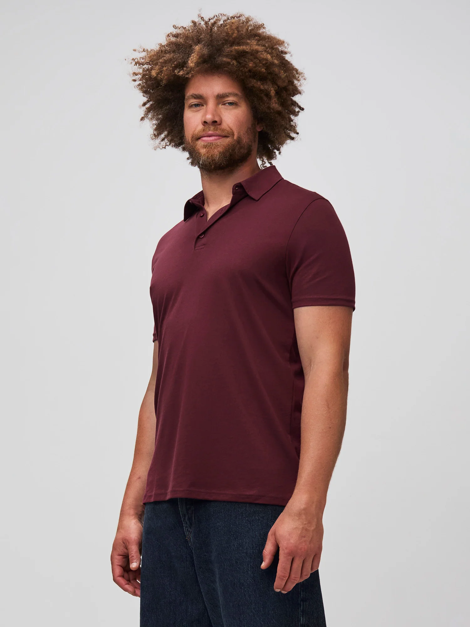 Burgundy Torrey Polo