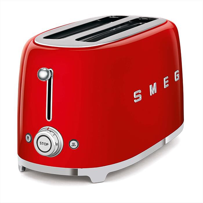 SMEG - Tostapane 50's Style 2x4 fette – TSF02RDEU-rosso