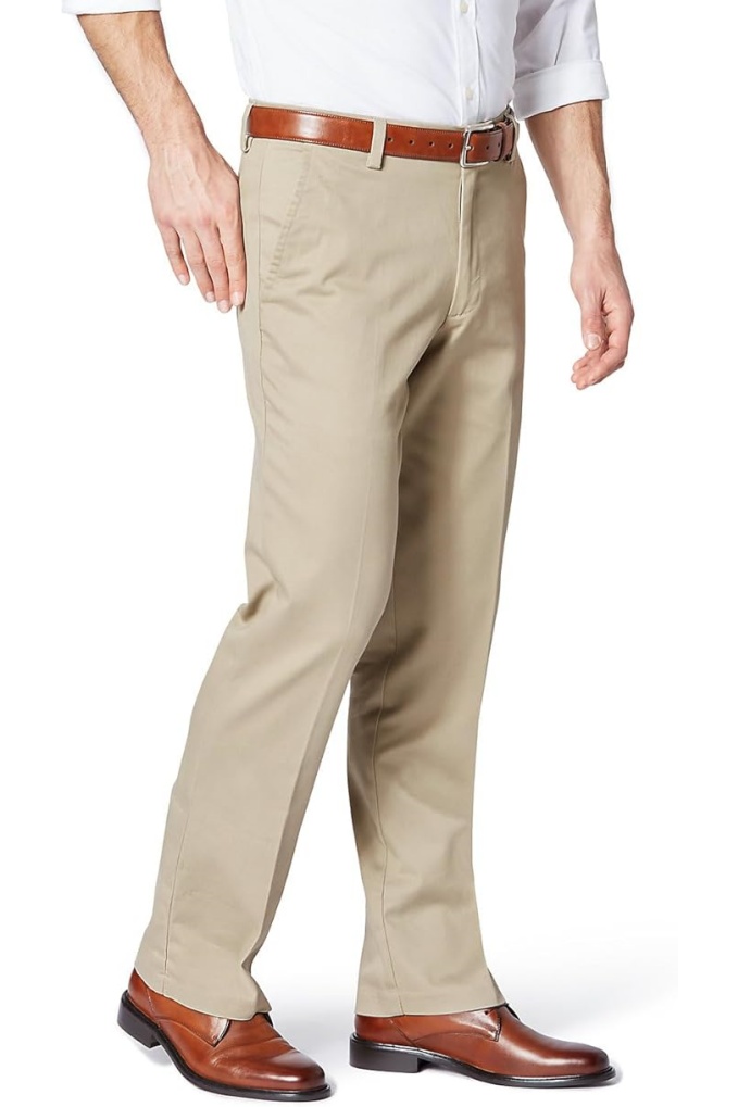 Men's Straight Fit Easy Khaki Pants