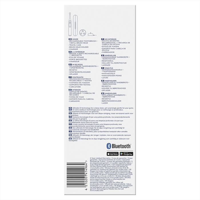 ORAL-B - Spazzolino elettrico IO5 S-NERO