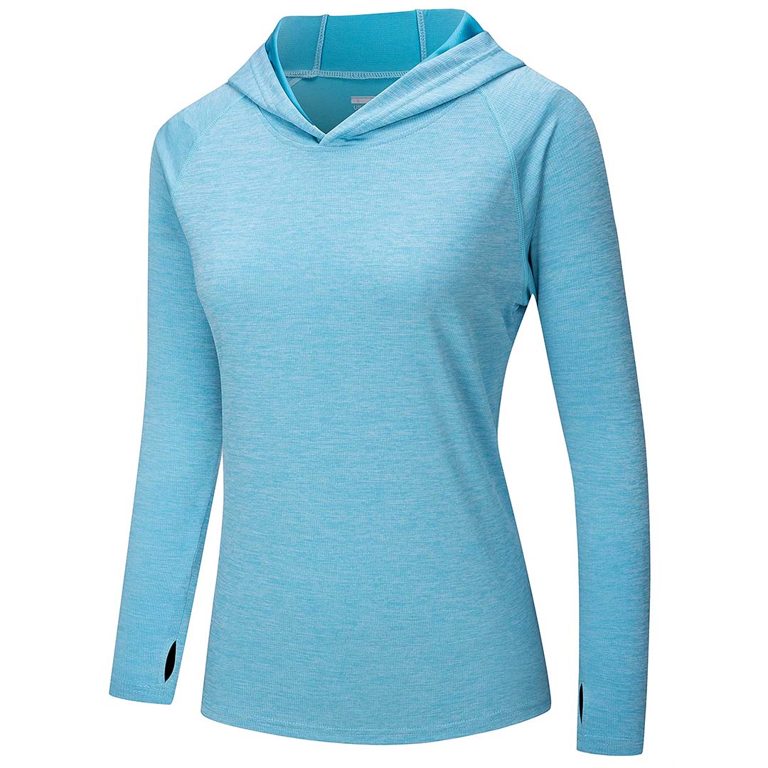 Women's Quick Dry UPF 50+ Hoodie Long Sleeve Shirts