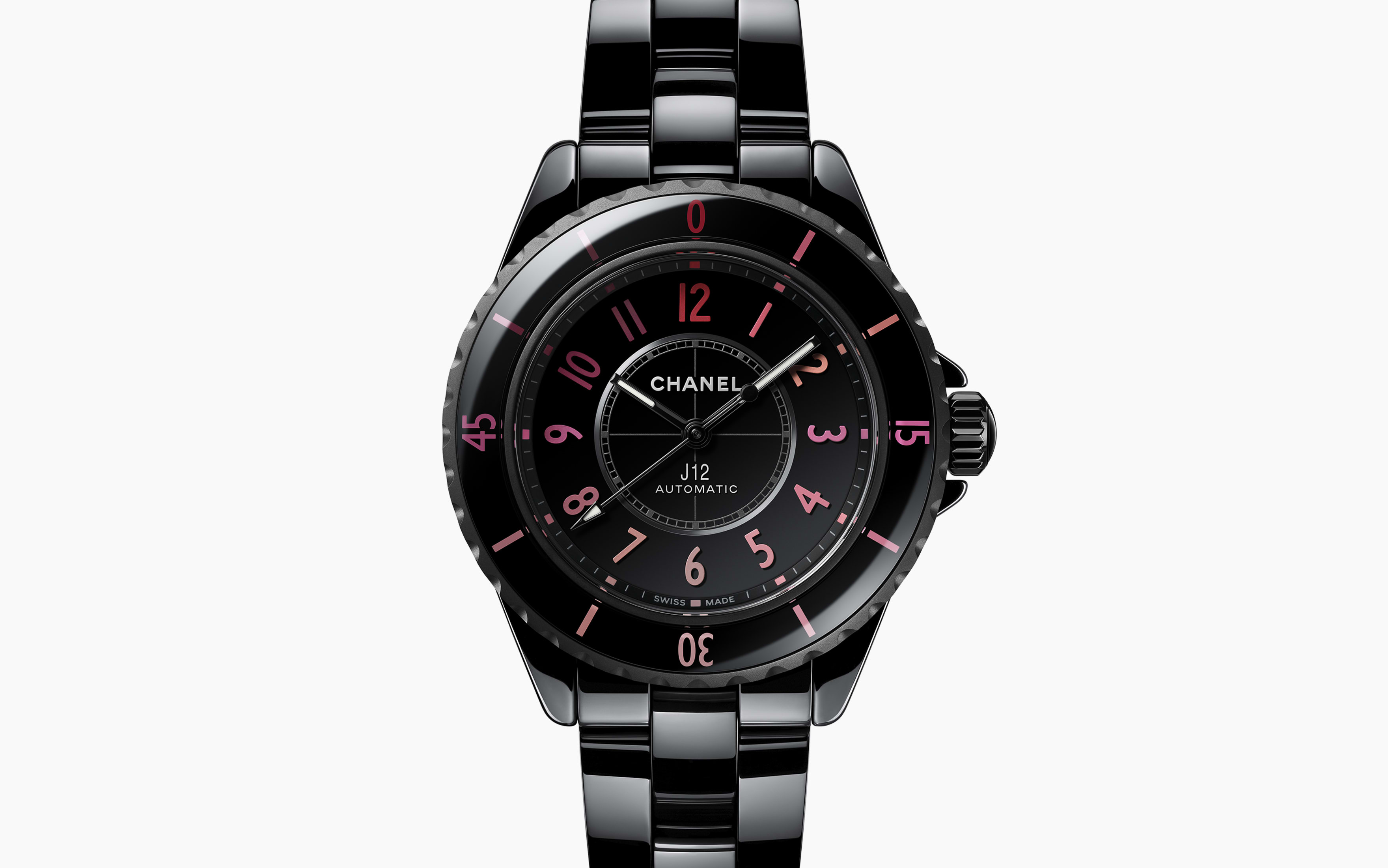 J12 BLUSH WATCH CALIBER 12.2, 33MM