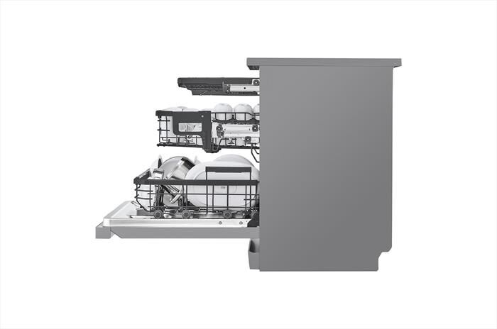 LG - Lavastoviglie DF587HVS Classe A 14 coperti-Argento