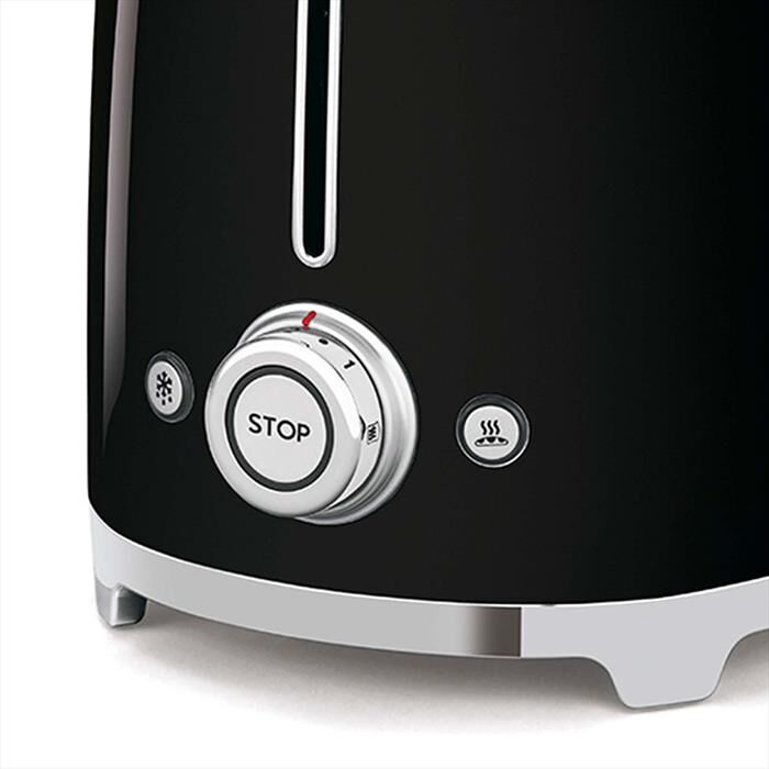 SMEG - Tostapane 50's Style 2x4 fette – TSF02BLEU-nero