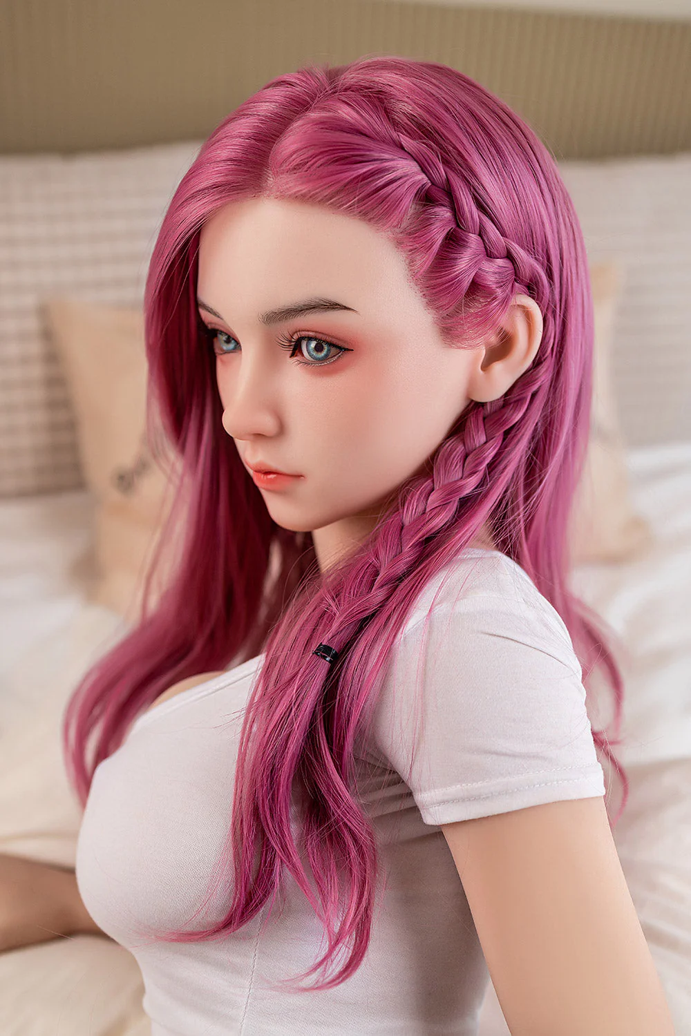 Harriet 5ft25 / 160cm #58 Head App-Controlled TPE Real-life Big Boobs Asian Sex Doll