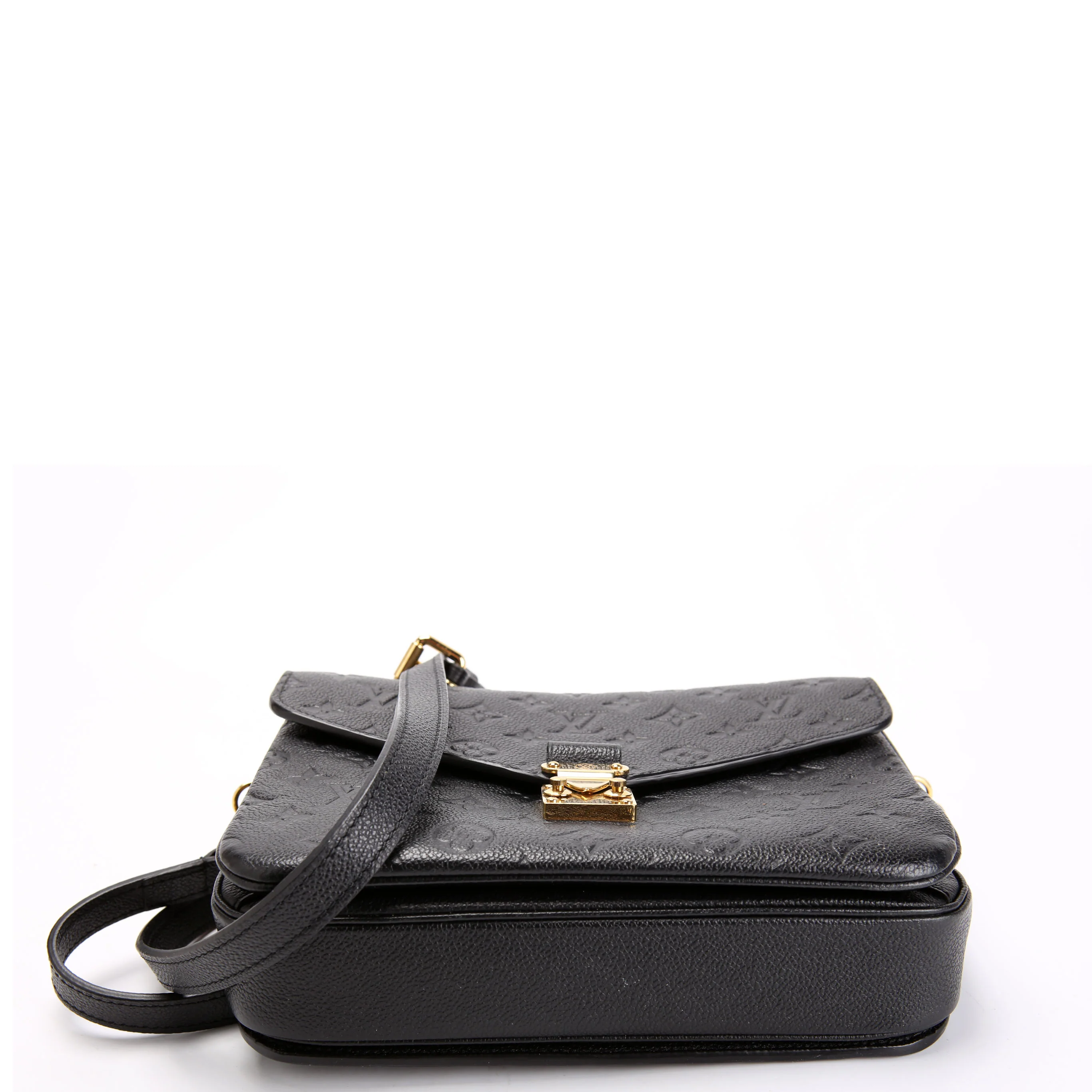 Pochette Metis Empreinte Black/Gold