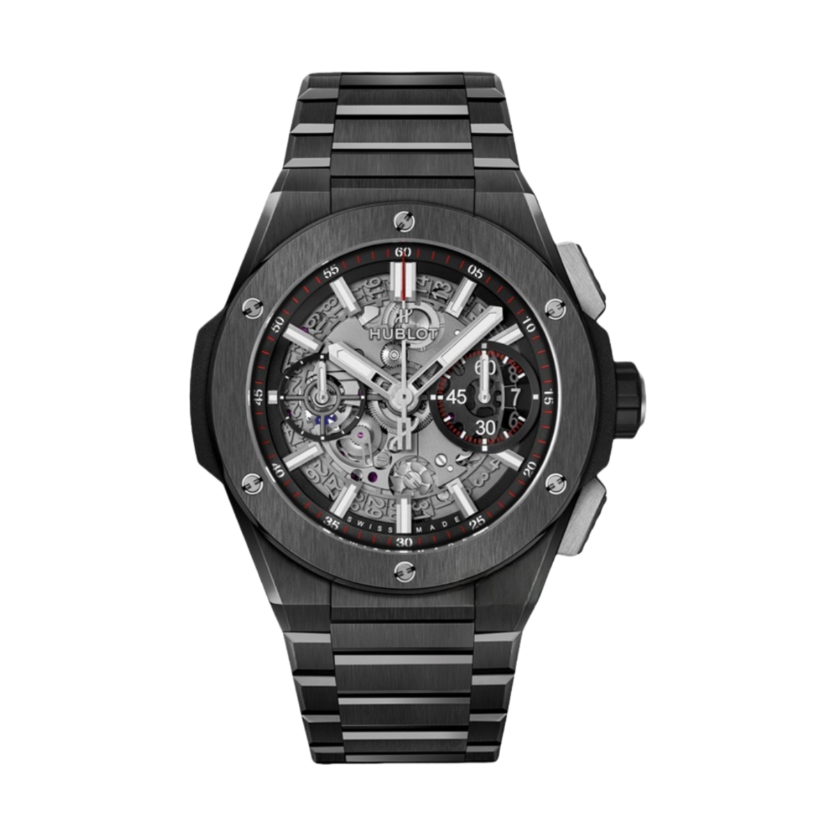 Hublot  Big Bang Integral Black Magic Skeleton Dial Ceramic Men's Watch 42mm 451.CX.1170.CX