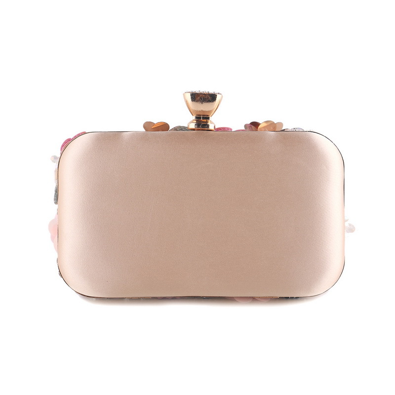 Flowers banquet luxurious bag European style evening clutch