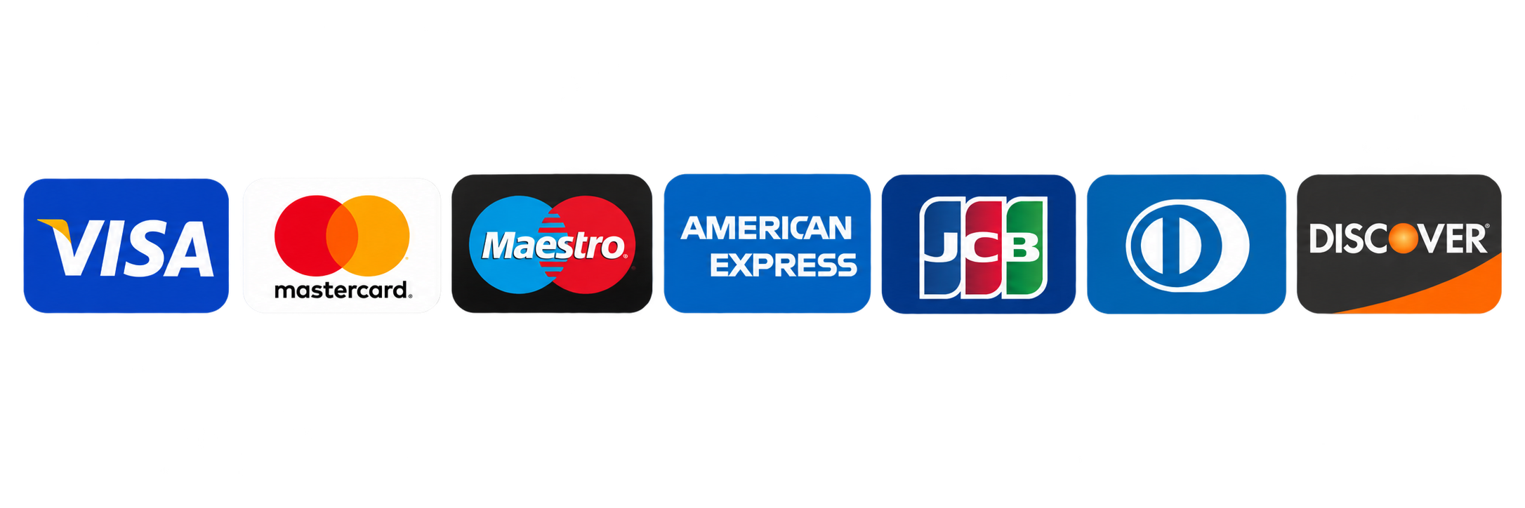 Accepted payment methods