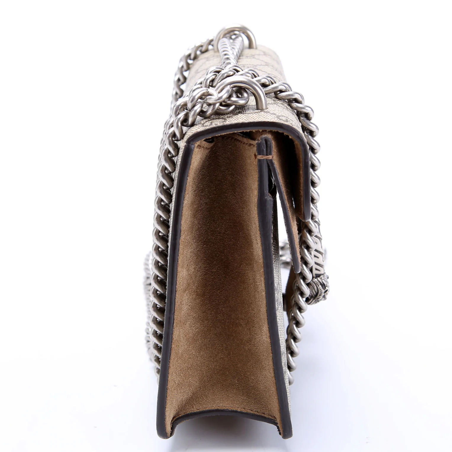 421970 Dionysus GG Shoulder Mini Taupe