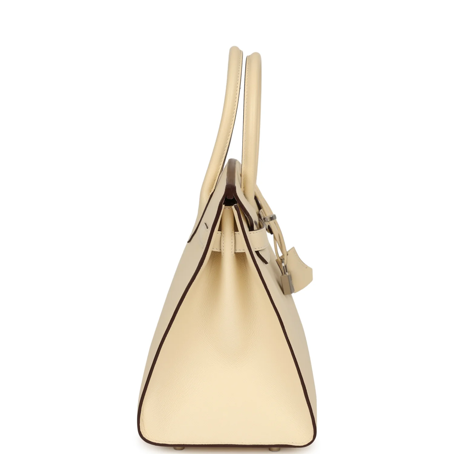 Hermes Birkin Sellier 30 Nata Epsom Palladium Hardware