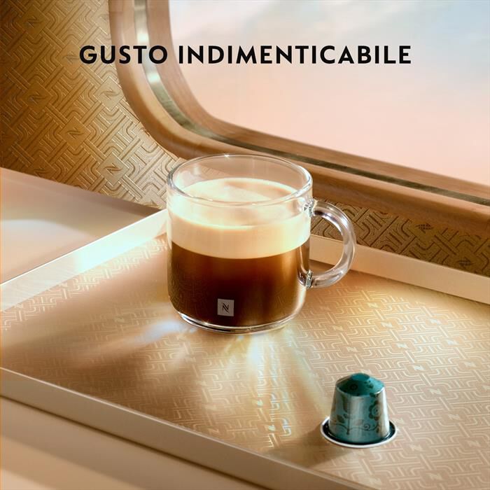 DE LONGHI - Macchina da caffè Pixie EN127.BL capsule Nespresso-blu