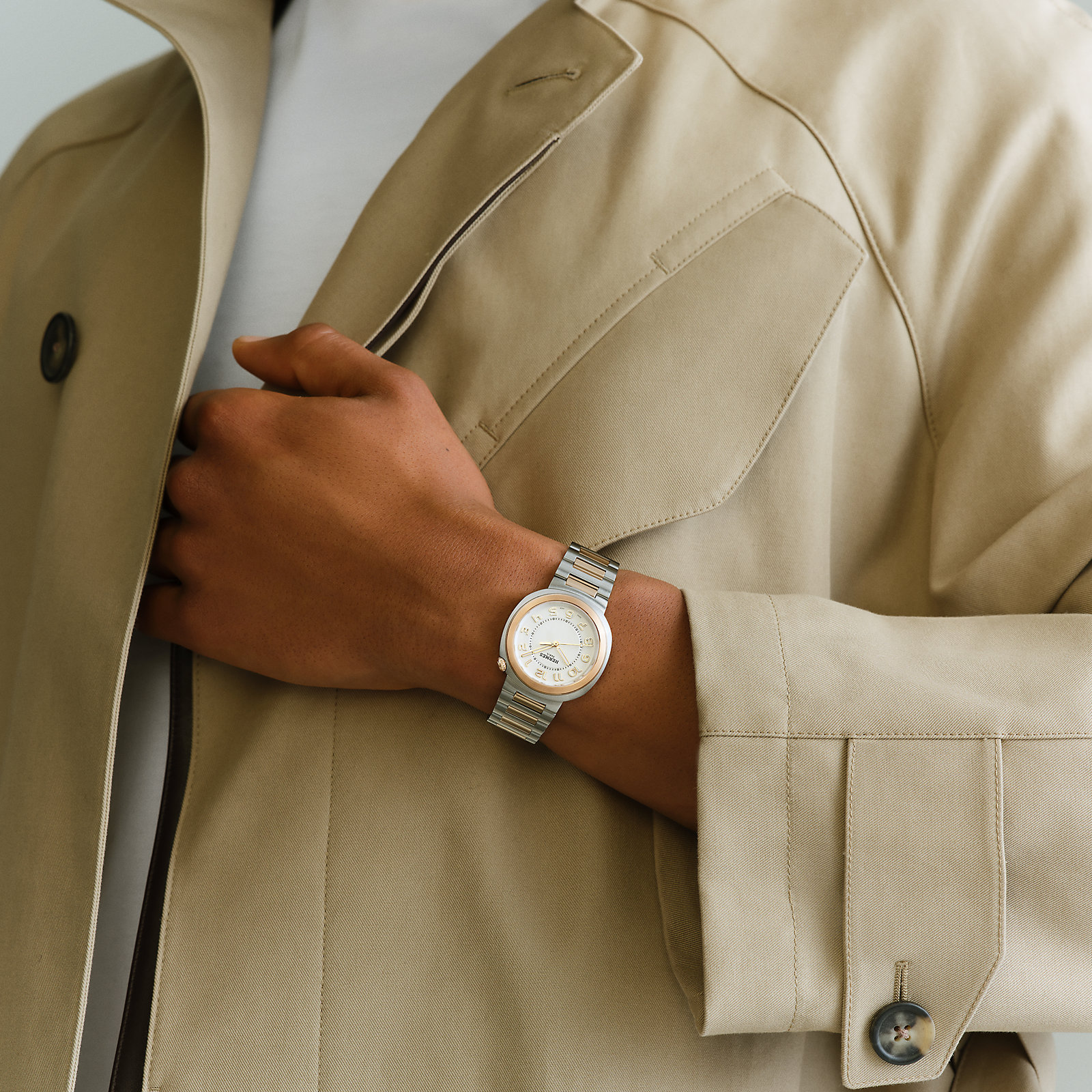 Hermès Cut watch, Large model, 36 mm