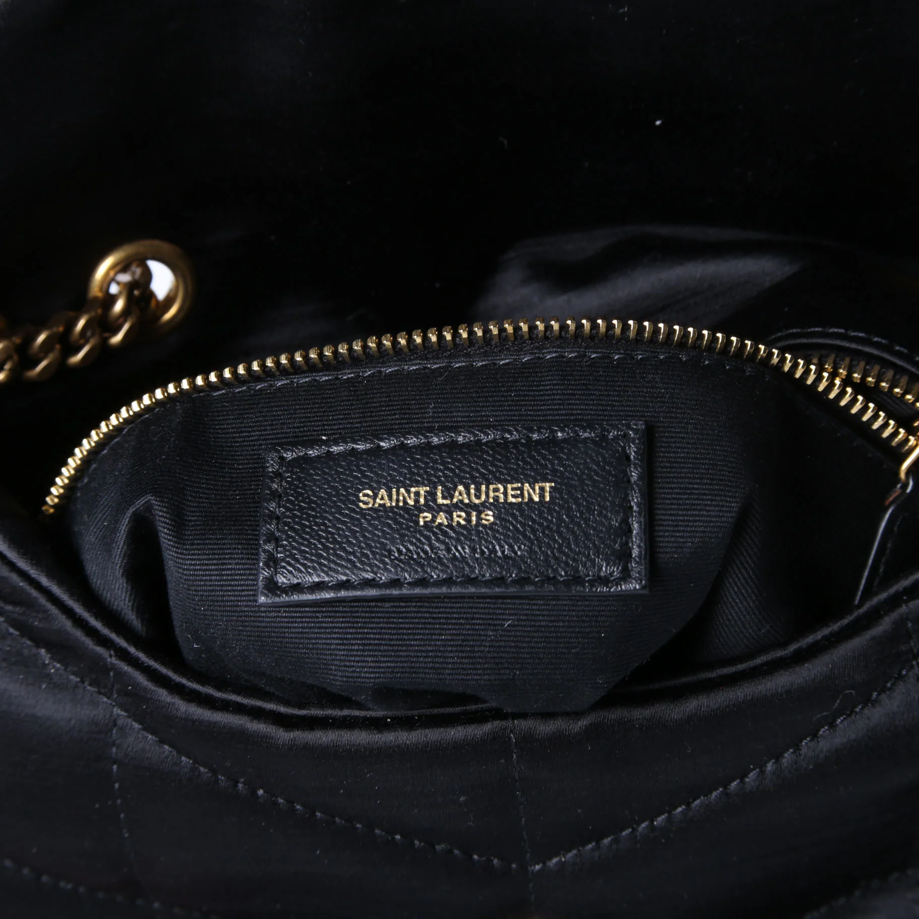 LouLou Toy Puffer Satin 747758 Black