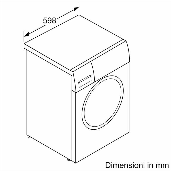 BOSCH - Lavatrice Serie 6 WGG244Z9IT 9Kg 1400g/m Classe A-BIANCA