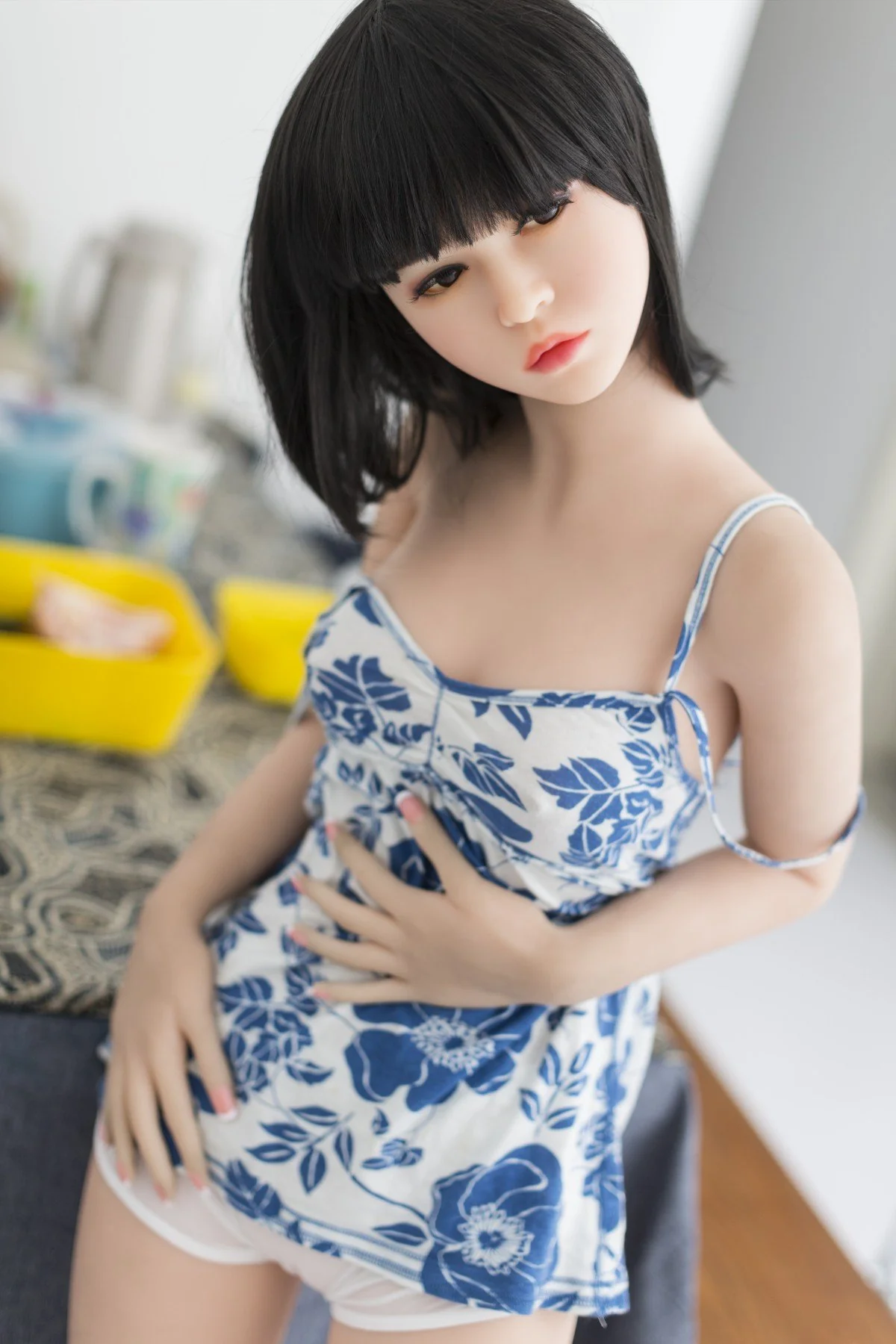 Celestine 5ft08 / 155cm #15-2 Head TPE Asian Realistic Sex Doll