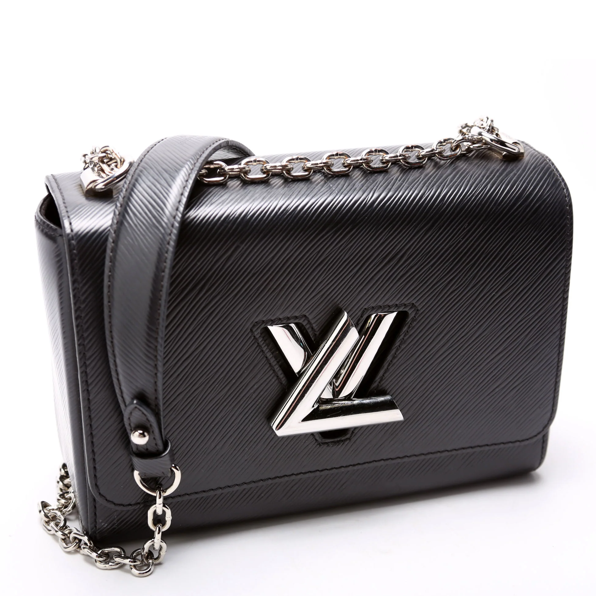 LOUIS VUITTON Twist MM Epi Black