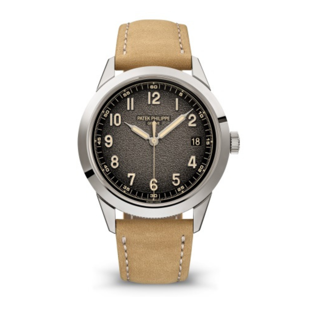 Patek Philippe Calatrava White Gold Charcoal Dial 5226G-001