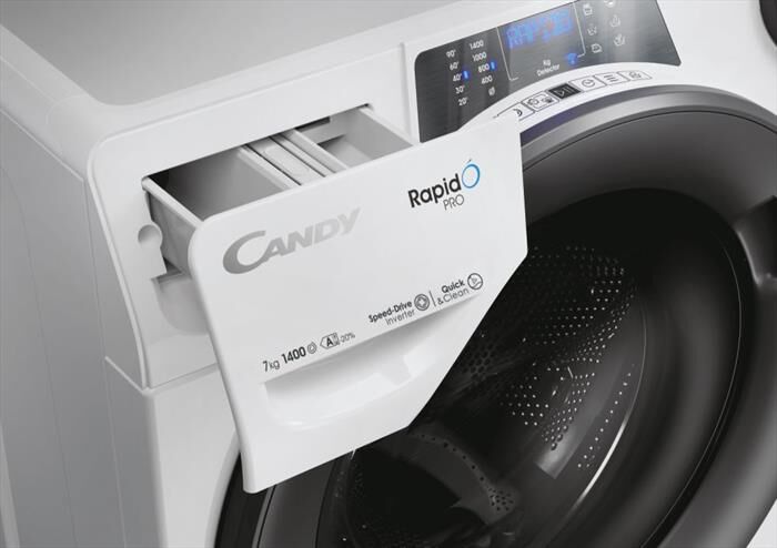 CANDY - Lavatrice RP4476BWMR8-S 7 Kg Classe A-Bianco
