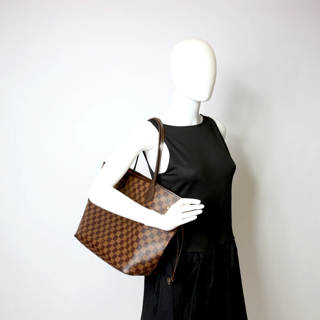 Neverfull MM Damier Ebene Red