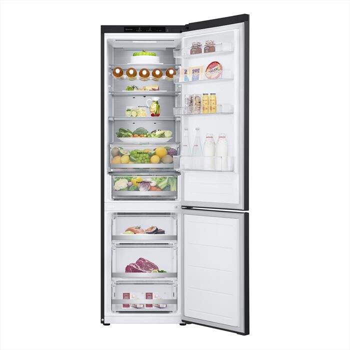 LG - Frigorifero combinato GBV7280AEV Classe A 387L-Nero