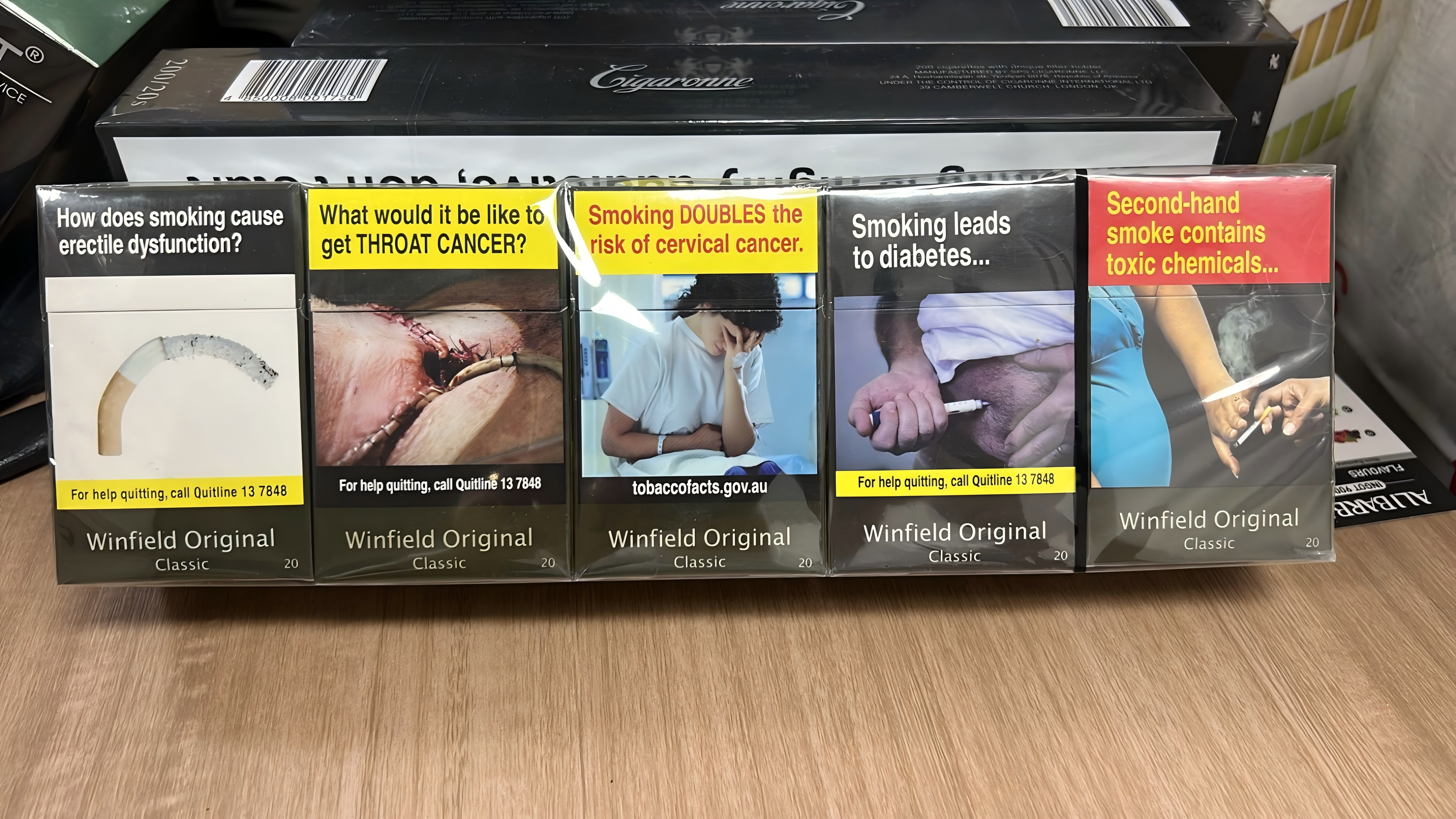 Winfield Original Classic 10mg Carton