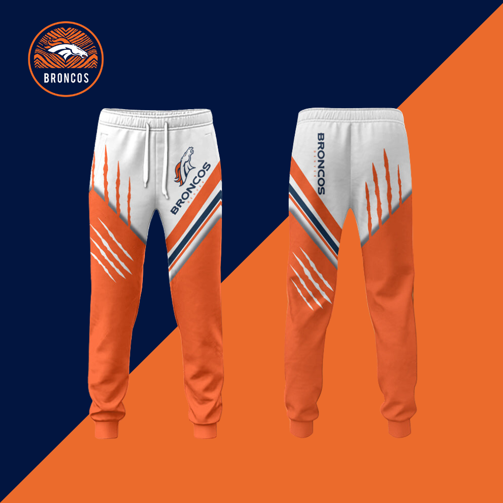 Denver Broncos 3D Printed pocket Sweatpant-Denver Broncos